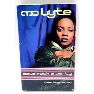 MC LYTE - COLD ROCK A PARTY BAD BOY REMIX -‎ HIP HOP RAP CASSETTE